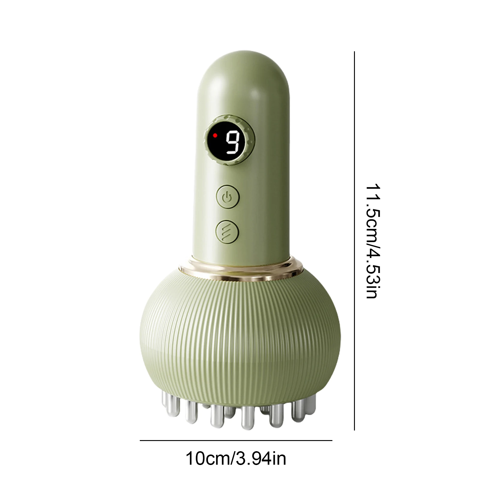 

Лимфодренажный массажер, инструмент для массажа целлюлита, беспроводной массажер для глубоких тканей для спины, шеи, плеч, ног, подарок для женщин