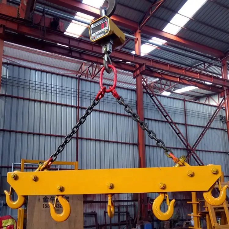 Low Price Guaranteed Quality Yellow Customized Steel Slab Lifter 5T Forklift Lifting Equipment