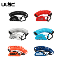 ULAC 1.2 Meter Portable Bicycle Lock Password 3 Digit Cable Lock MTB Road Bike Anti-Theft  Zinc Alloy Lock Cycling  Accessories