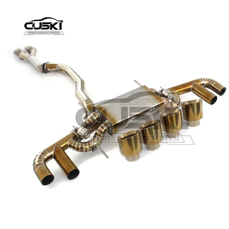 High Performance quality Catback For NISSAN GTR GT-R R34 3.8TT 2008-2022 Titanium alloy Racing Car Catback Muffler Exhaust Pipe