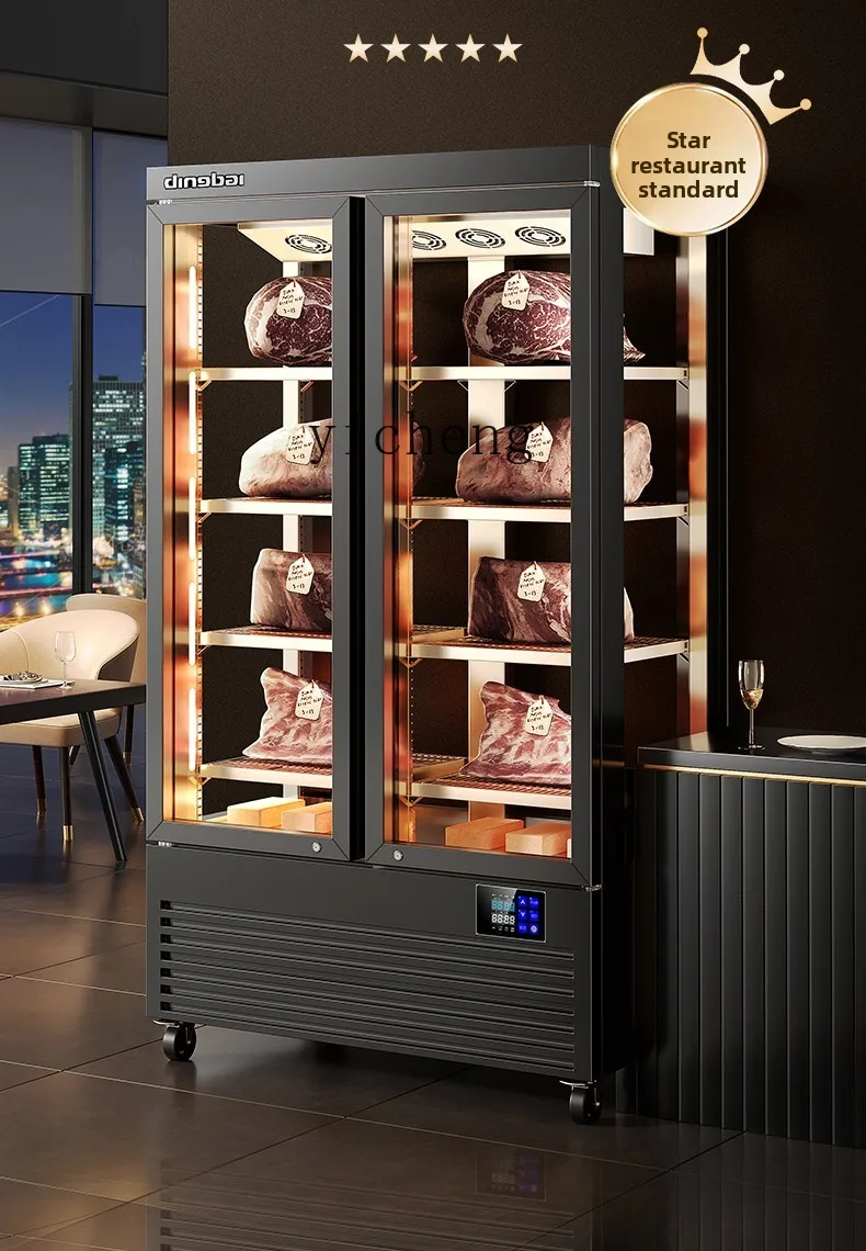 Vetrina congelata refrigerata per la conservazione della freschezza di scarico dell'acido di pesce d'alto mare commerciale TQH per ristorante bagnato e asciutto