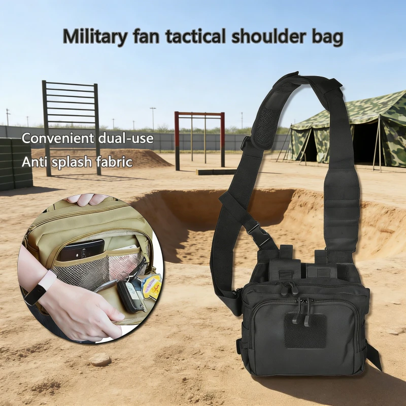 

Тактическая сумка для оружия 2 Banger Range Bag | Прочная нейлоновая сумка через плечо | Сумка для охотничьего снаряжения