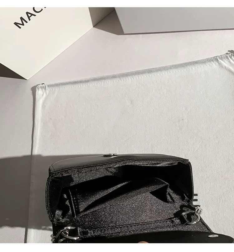 Luxury Metal Diamond Handheld Evening Bag High Quality Fashion Women Handbag Wedding Party Banquet Clutch Purse Shoulder Bag