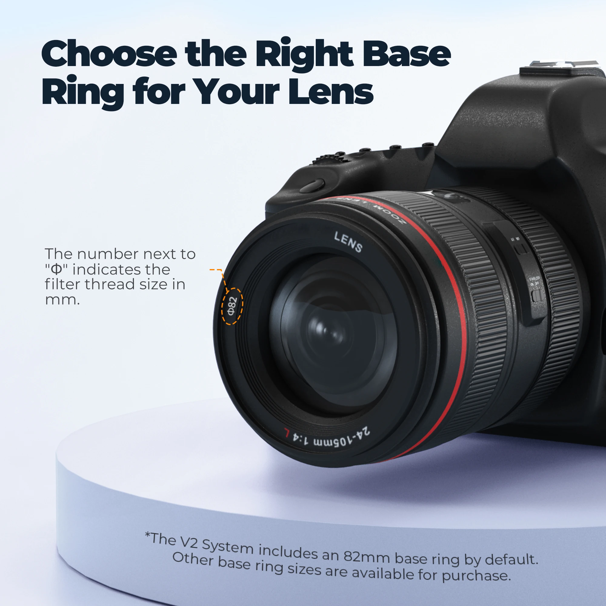 Freewell V2 Magnetic Hybrid VND/CPL 3-7 Stops Filter - Digital Cameras Premium Quality Adjustable VND and CPL Filter Combo