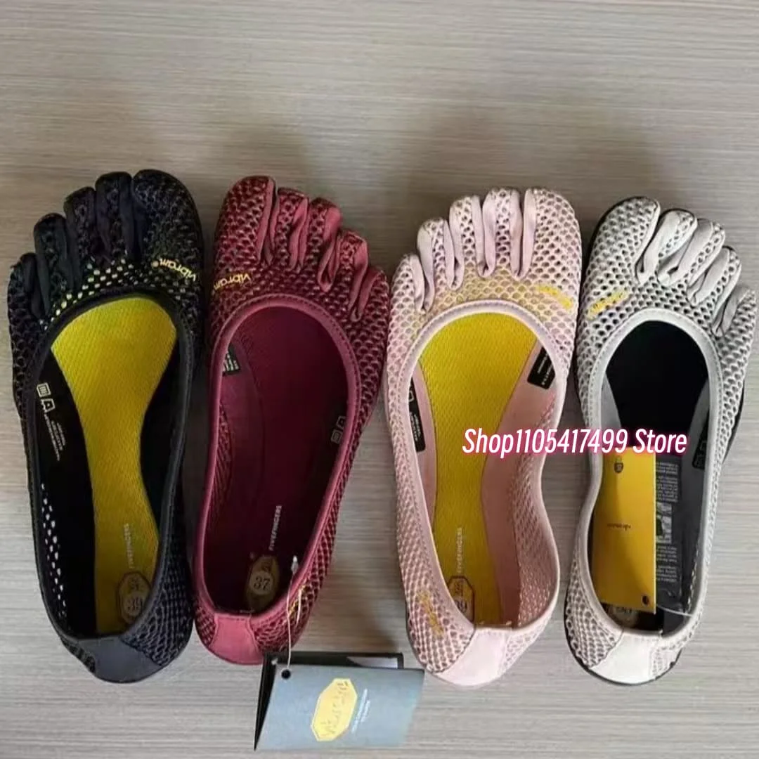 Vibram five-finger shoes women's indoor yoga Pilates barefoot comprehensive training non-slip fitness shoes Fast shipping