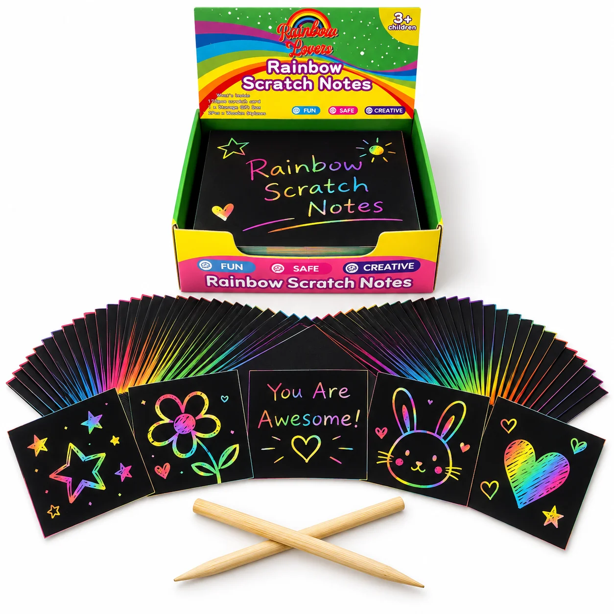 100 stuks holografische regenb - Art Craft Birthday Party recensie en prijs
