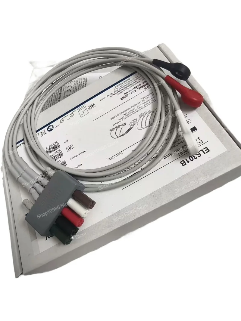 

Для Mindray EL6302B 3-проводной педиатрический защелкивающийся кабель для взрослых 3-проводная гарнитура Adt/Ped IEC Snap 0010-30-42733