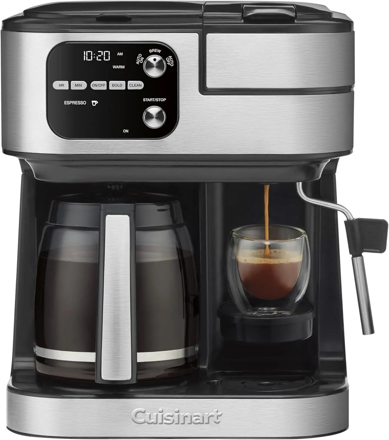 Cuisinart Coffeemaker,Coffee Center Barista Bar 4-In-1 Coffee Machine,Single-Serve Coffee,Espresso &Nespresso Capsule Compatible