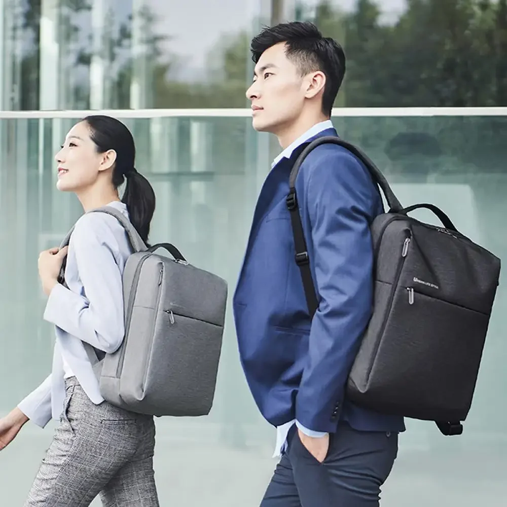 Original Xiaomi Mi Women Men Urban Backpacks Business School Backpack Large Capacity Students Business Bags for notebook Laptop view 4