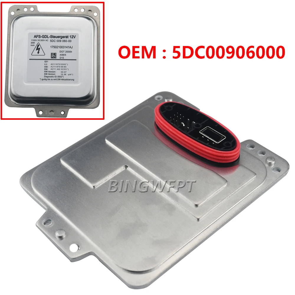 

D1S D1R Xenon Headlight HID 12V Ballast Control Unit Module 5DC00906000 5DC009060-00 For Mercedes Benz W211 S211 Car Accessories
