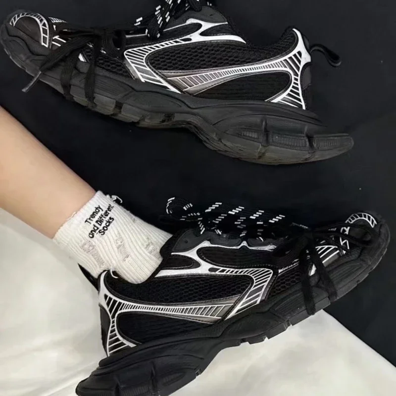 

Retro 3xl Dad Shoes with Thick Soles, Aged and Dirty for Women, Casual Children's Shoes, Sports Running Shoes for Men