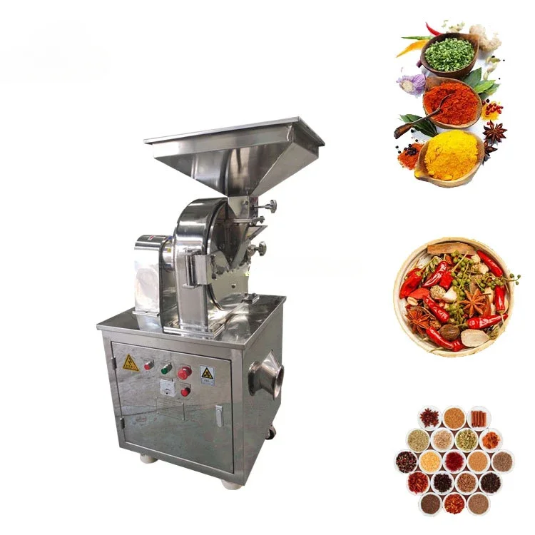 Industrial Grinding Machine Rock Sugar Making Machine Spice Powder Grinder Spices Pulverizer Machine