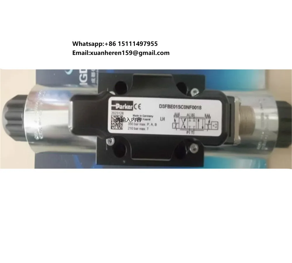 Solenoid Proportional Valve Parker Valve D3FBE01SC0NF0018