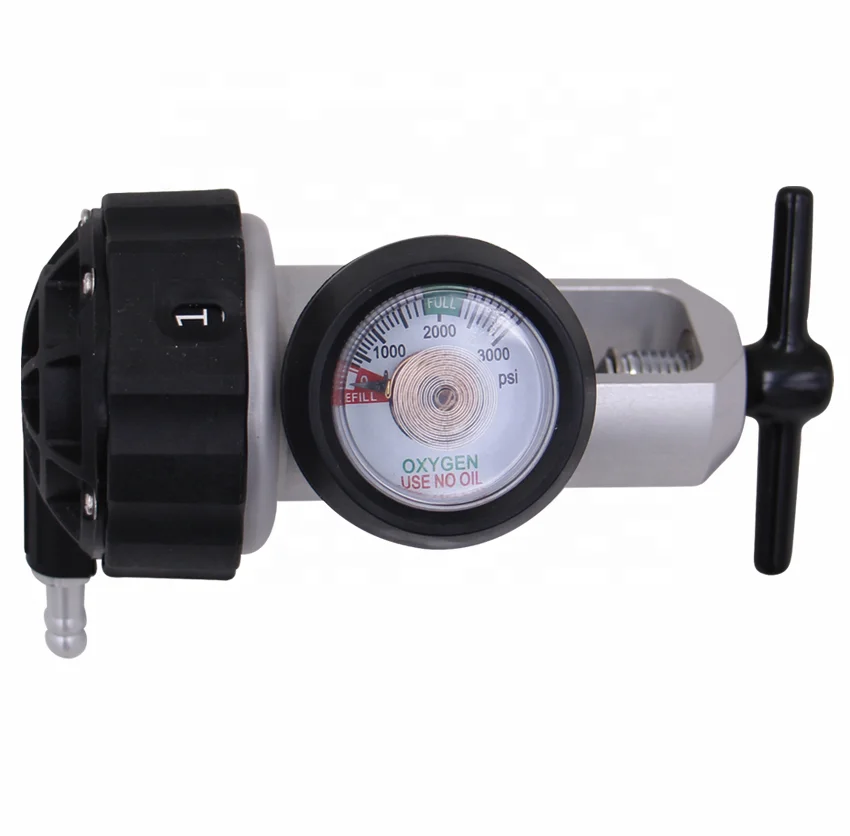 Hot Sale Click Style Medical Conserve Device for Oxygen tank High Quality Oxygen Regulator Medical Conserve Device