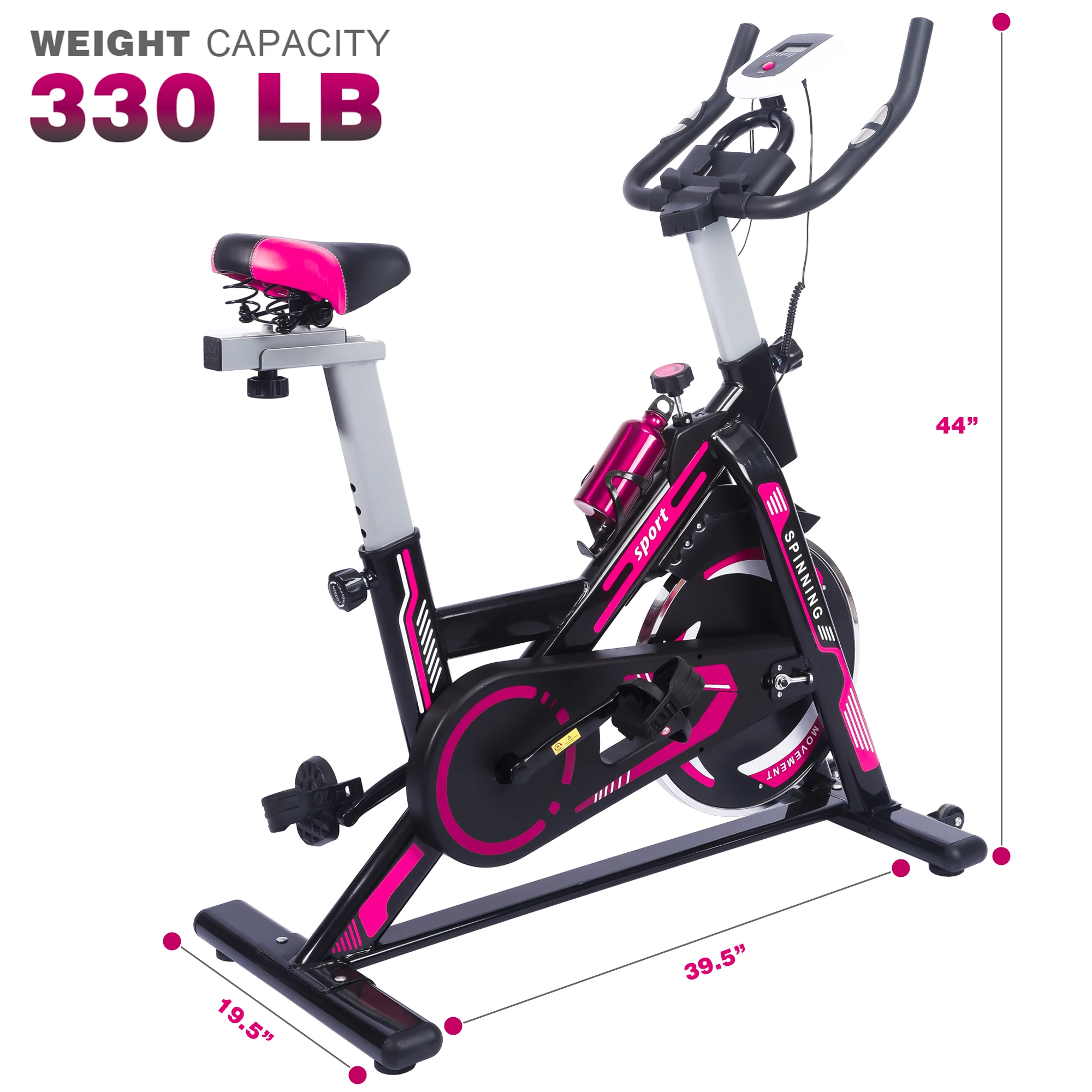 Professional Home Gym Indoor Fitness Equipment Spinning Bikes Weight Reduction Silent Cycling  Exercise Bike Bicycle