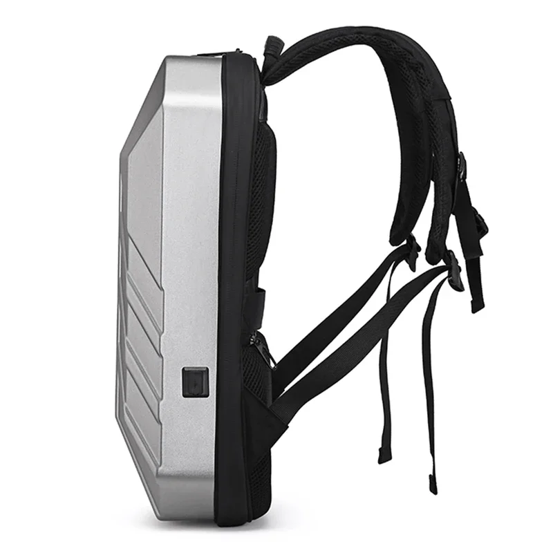 Imagem -03 - Mochila de Negócios Multifuncional para Homens pc Casca Dura Bolsa para Portátil Inteligente Legal Led Masculino Carregamento Usb Anti-roubo Mochila à Prova de Água