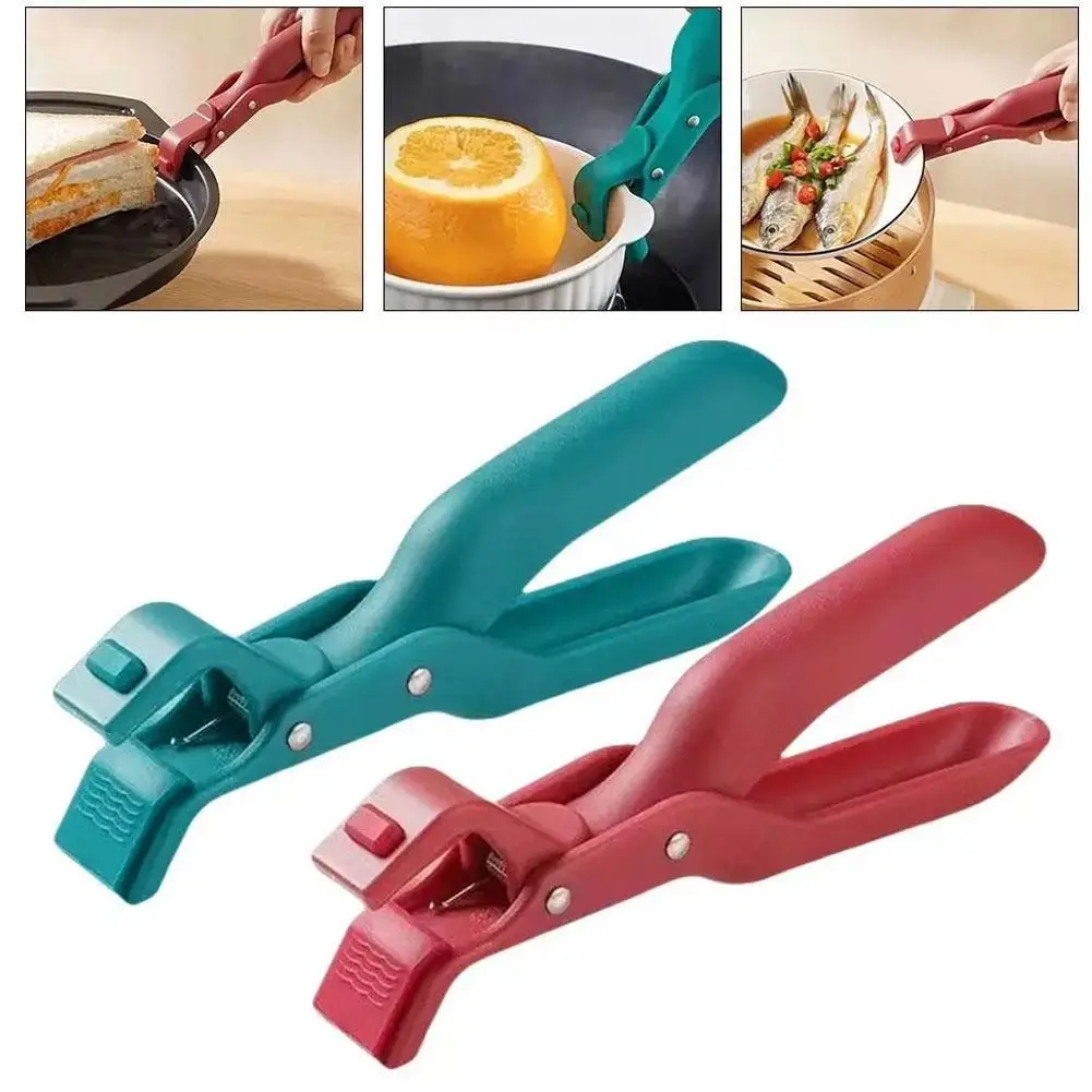 Multi-purpose Anti-scald Bowl Holder Clip For Kitchen Nylon Chuckle Clamp Bowl Clip Food Clip Kitchen Gadgets R0s1