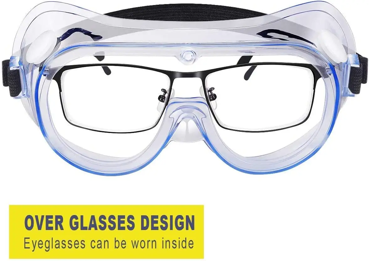 Anti-Fog Safety Goggles, Protective Safety Glasses, Eye Protection