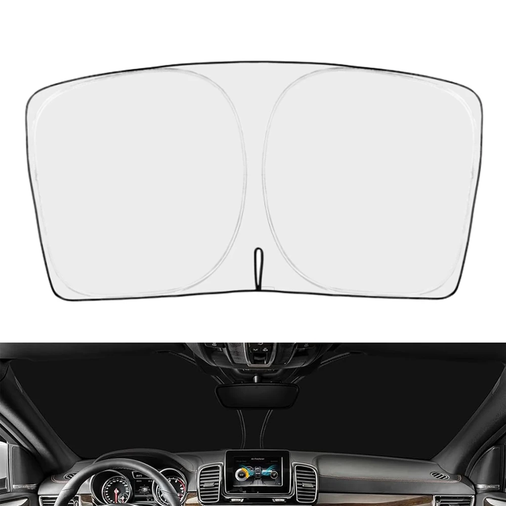 Front Windshield Sun Shade For Mercedes Benz GLE Class 2016-2019 Sunscreen UV Protector Parasol Car Summer Sunshade Accessories