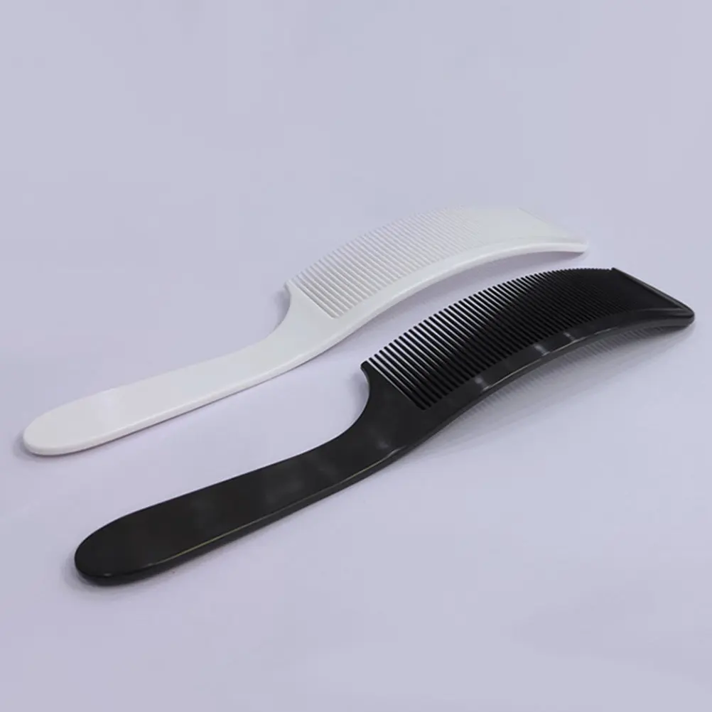 Juego de 4 Peines Redondos para Cabello, para Hombres, Barbería, Peinado, Corte, Desenredado, Menos Rotura, Portátiles, Resistentes, Uso Diario