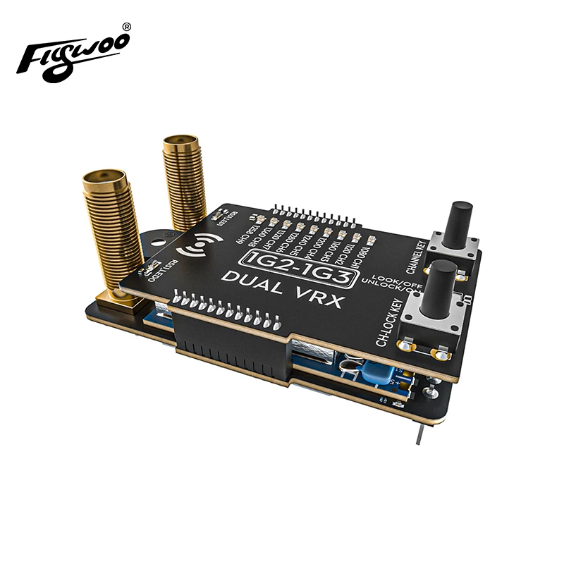 Flywoo 1G2-1G3 Dual VRX Analog Goggle Receiver Module