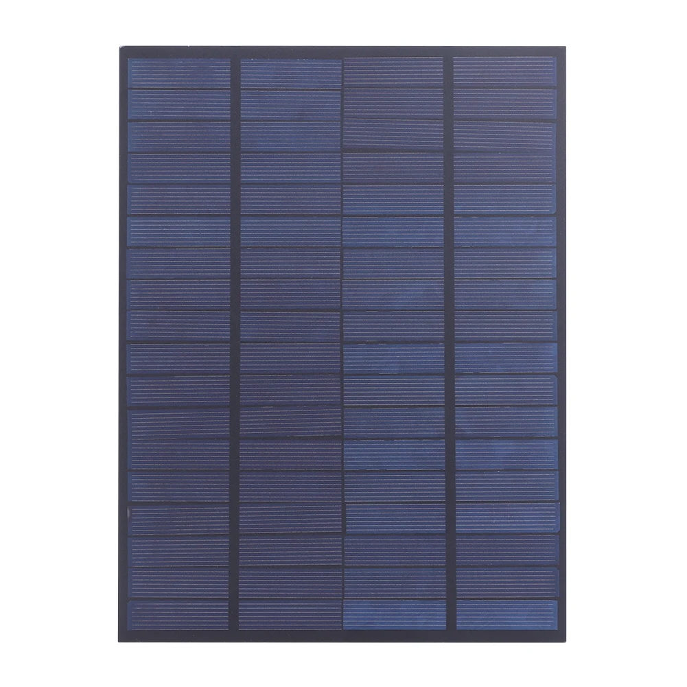 

5W 18V Solar Panel Multi-functional Practical Convenient Polycrystalline Silicon Solar Cell Charger for 12V Battery