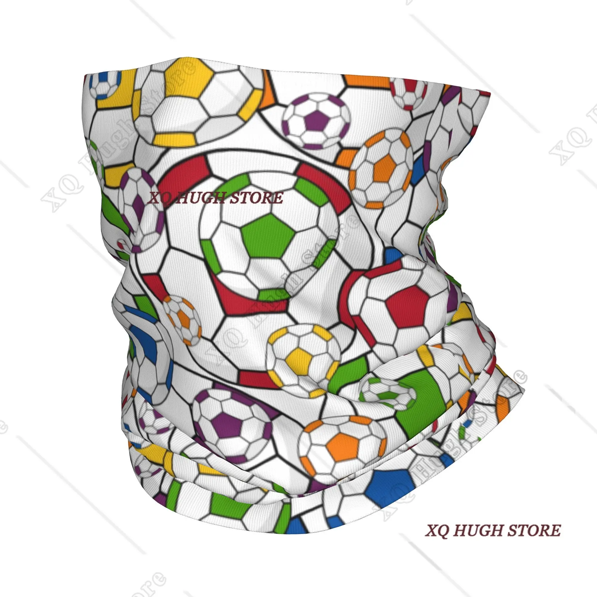 Custom Football  Soccer  Winter Headband Neck Warmer Women Men Hiking Hunting Tube Scarf  Face Bandana Gaiter