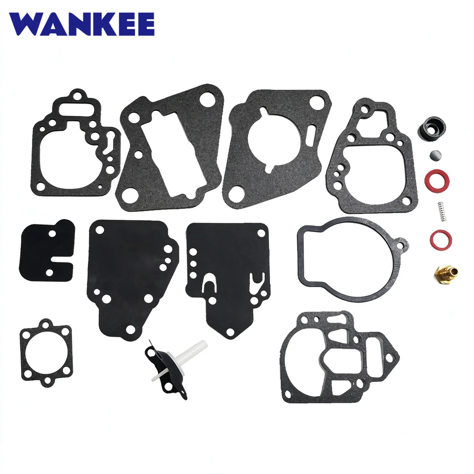 Carburetor Repair Kit 1395-9761-1 for Mercury Mariner Outboard Motor 6-25HP 2Cyl Gasket Diaphragm