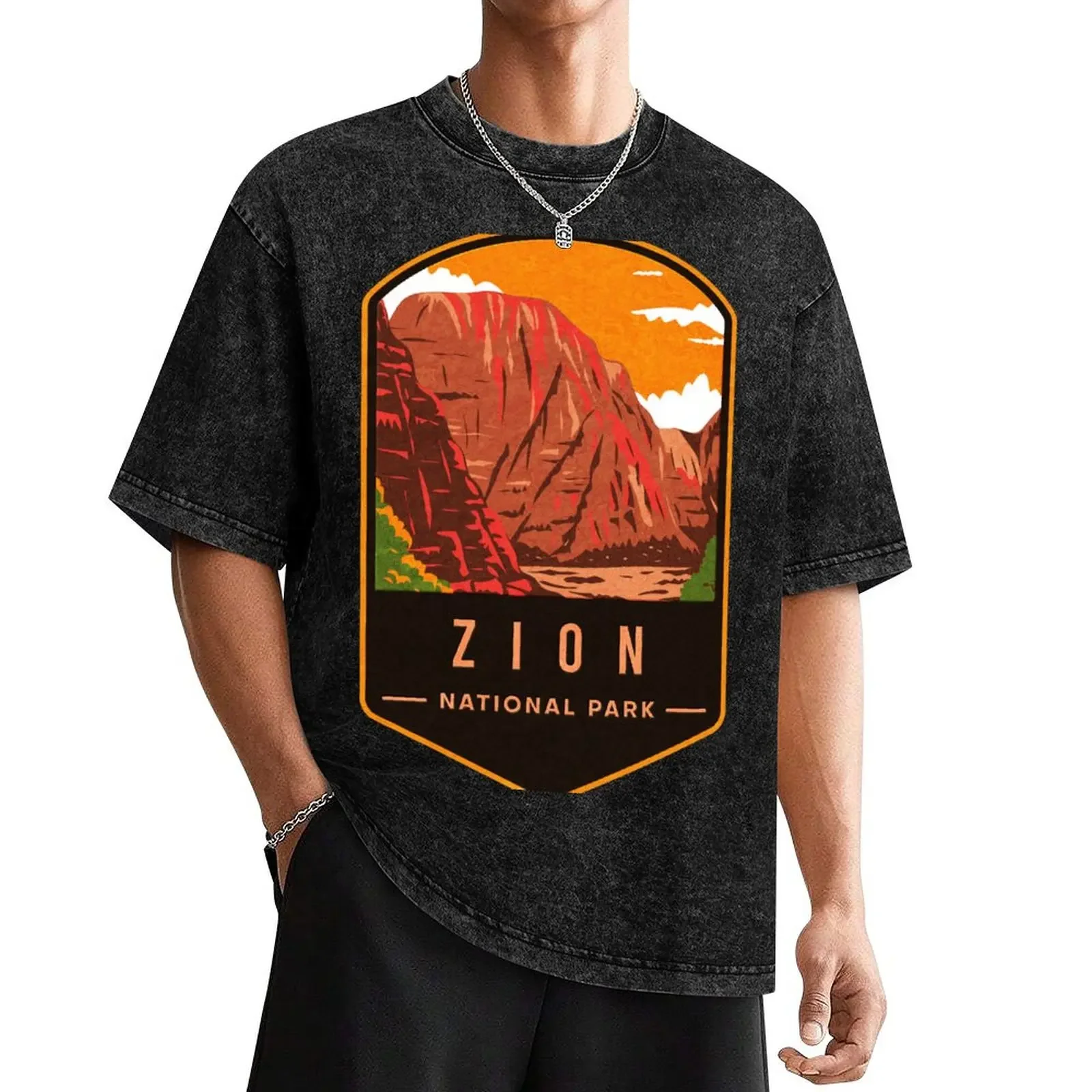 

Zion National Park T-Shirt boys animal print designer shirts clothes for men