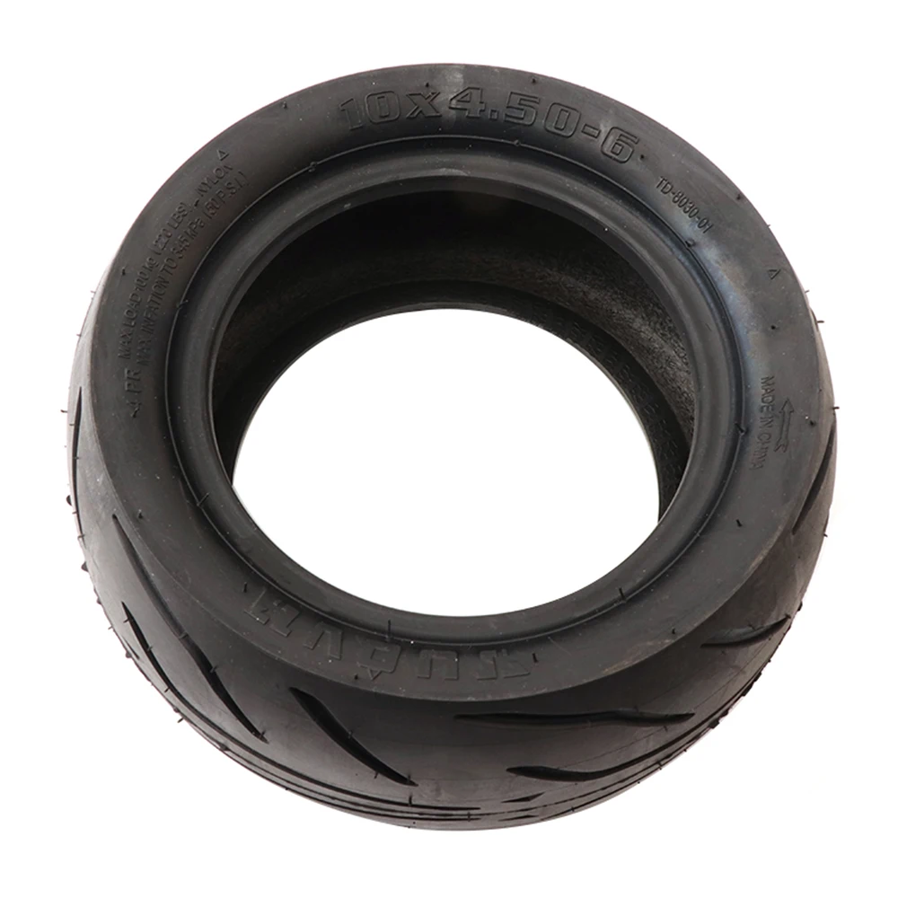

10-дюймовый электрический скутер TUOVT 10x4.50-6 настоящие шины, подходящие для замены шин электрического скутера Yume Hawk Pro