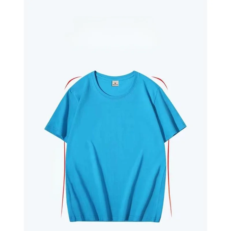 

Мужская футболка из ледяного шелка с коротким рукавом, летняя, тонкая, свободного кроя, хлопковая, молодежная, с принтом, современная, сохраняющая тепло