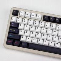 KBDiy GMK Colorchrome Keycaps Hangul Cherry Profile PBT 143 Keys Set Alice Custom Keycap For Aula 60 Mechanical Keyboard Key Cap