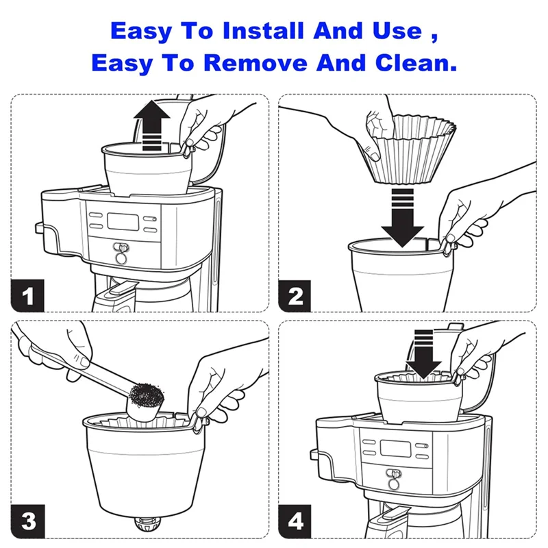 

FGGS-Coffee Maker Brew Basket Replacement For Mr. Coffee Filter Basket Parts 185774-000-000, 112435-000-000 Fits