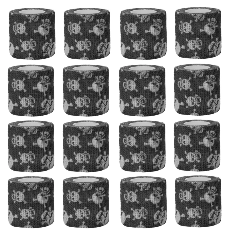 أغطية شريطية رياضية للرياضة، ضمادة ملونة للوشم، مفصل الأصابع، حيوانات أليفة للركبة، أغطية ذاتية اللصق مطبوعة