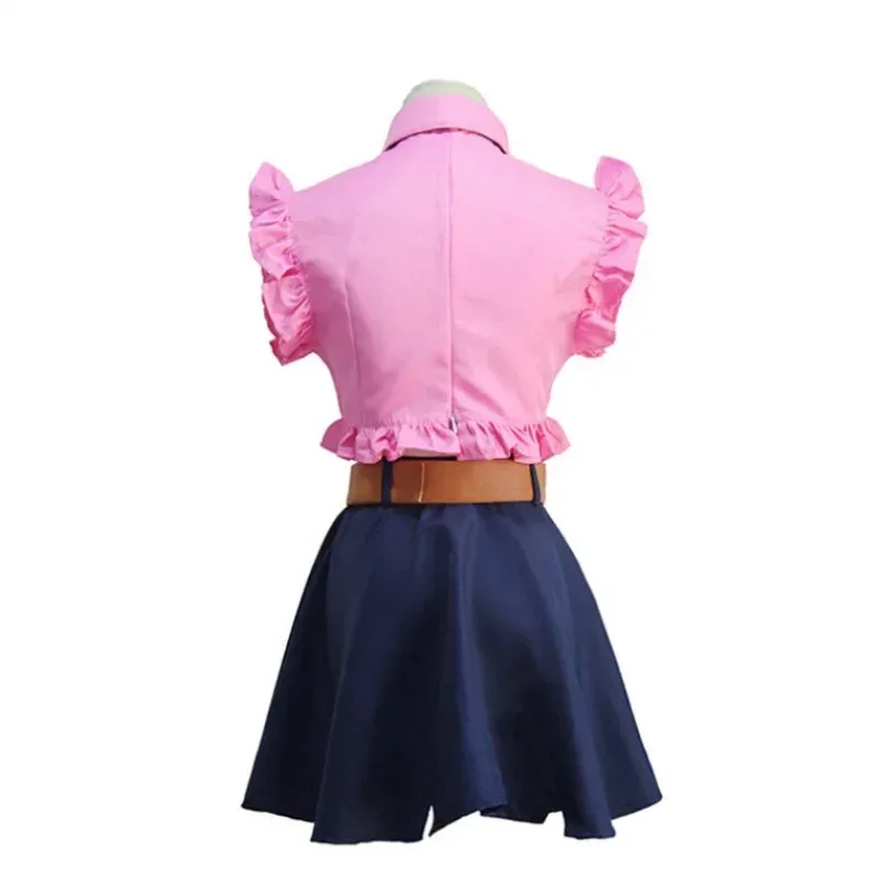 Аниме «Семь смертных грехов», Элизабет Лайонс, летнее платье для косплея, розовое платье для девочек, униформа, платье для Хэллоуина, женское платье