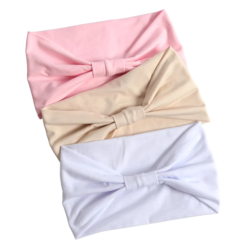 Neues Stirnband für Frauen, dehnbares, breites Haarband, Stirnband für Yoga, Laufen, Sport, Schweißband, Damen und Mädchen, Make-up-Haar-Accessoires – Detail 3