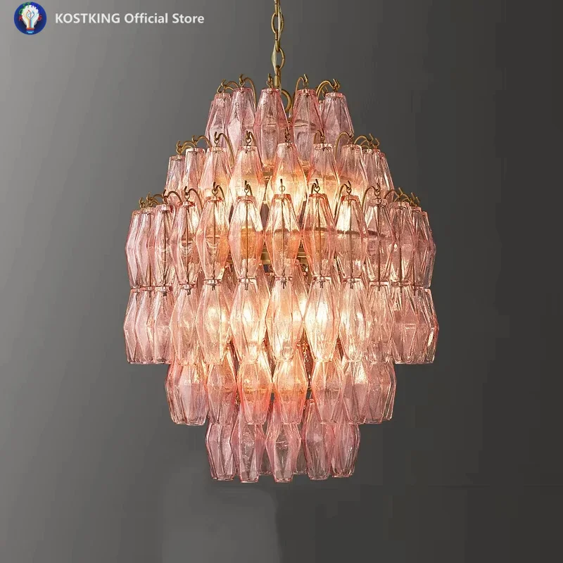 

Italian chandelier creative and unique style French and American design designer light for luxurious living room and dining room