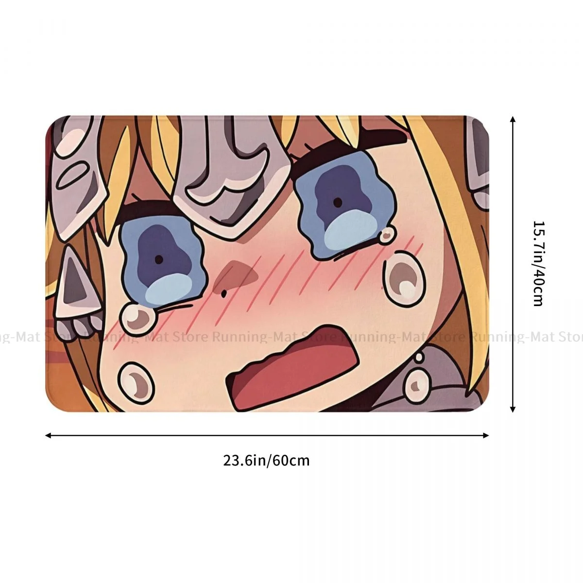 Fate Grand Order Game Bath Mat Jeanne D Arc Chibi Doormat Kitchen Carpet Balcony Rug Home Decoration