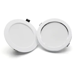 Spotlights LED Ceiling Downlight AC 220V 18W 15W 12W 9W 7W Recessed Round Lamp Spot LED Dowm Light Hidden Indoor Lighting Panel