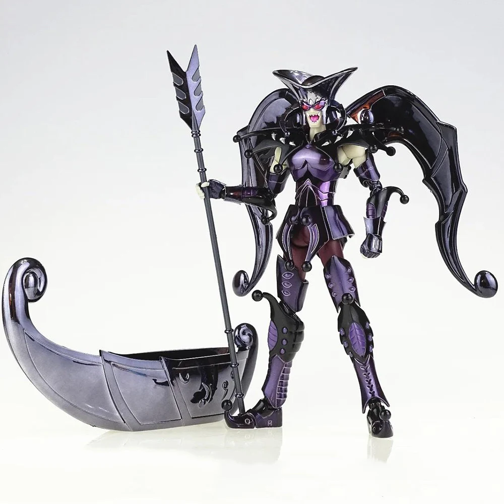 

In Stock ST/Shinetime Saint Seiya Myth Cloth EXM/EX Acheron Charon Hades Specters Surplice THE LOST CANVAS Saint Figures Model