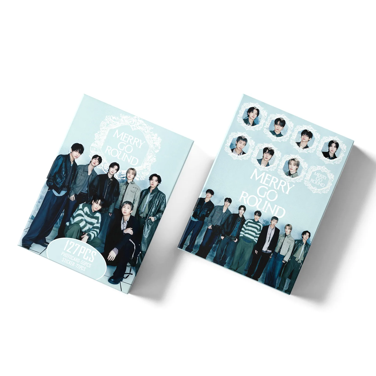 127pcs Album MerryGoRound Lomo Cards HD Printd Photocards Fans Gift Photo Cards Fans Collection Printed Cards
