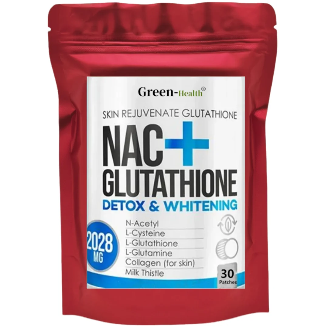 Heißer Verkauf 30 Patches NAC L-Glutathion ergänzen Mariendistelextrakt und Vitamin C zur Unterstützung der Immunfunktion