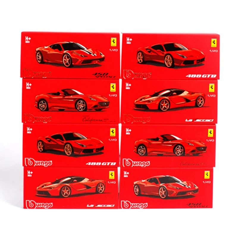 Bburago 1:43 Hardcover Ferrari Portofino 812 Superfast SF90 Racing Modell Simulation Auto Modell Legierung Auto Spielzeug Männlichen Sammlung Geschenk