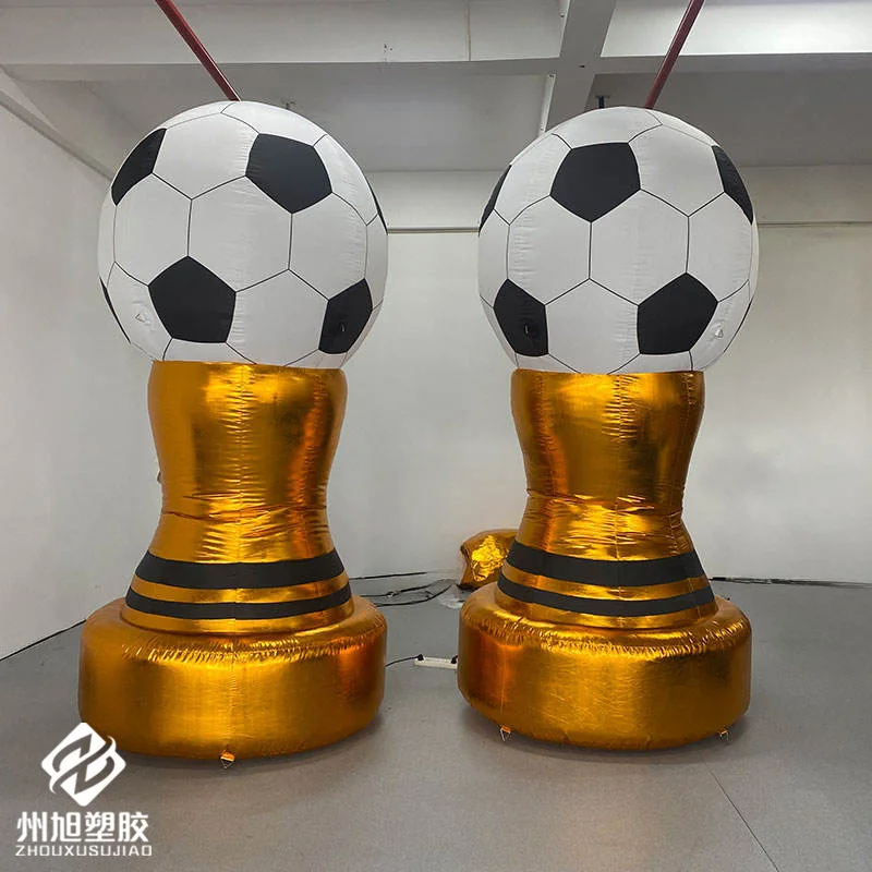 

Inflatable football trophy - Model of inflatable trophy balloon for football game advertisements