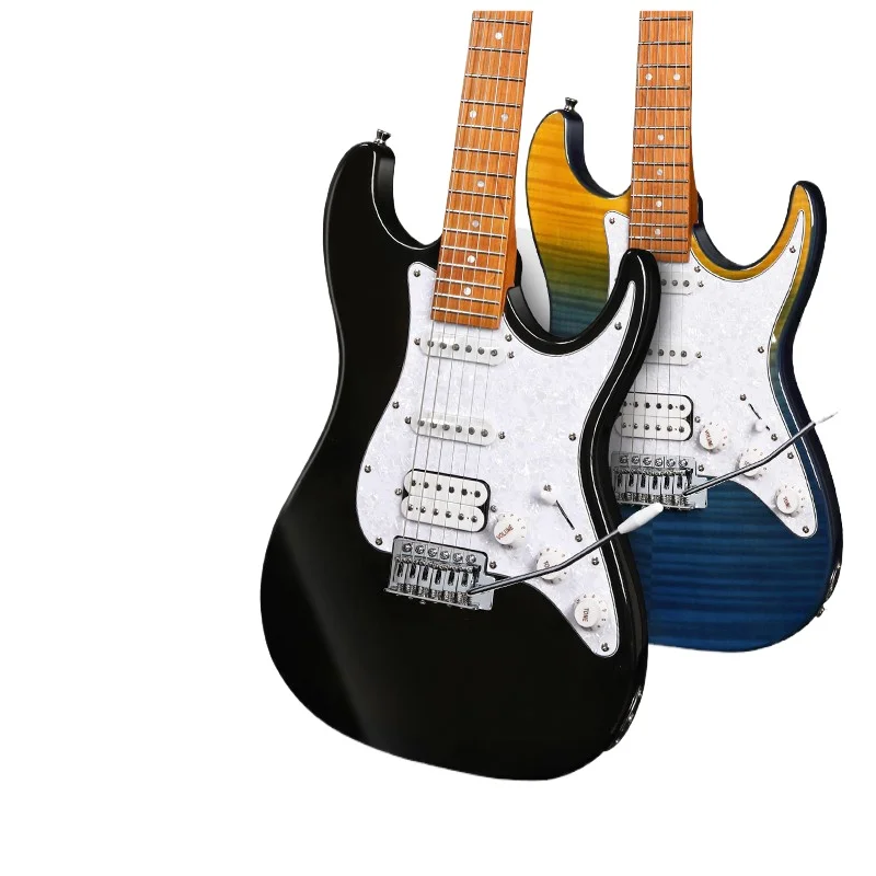 D160 Colore sfumato Chitarra elettronica professionale per principianti Prestazioni avanzate