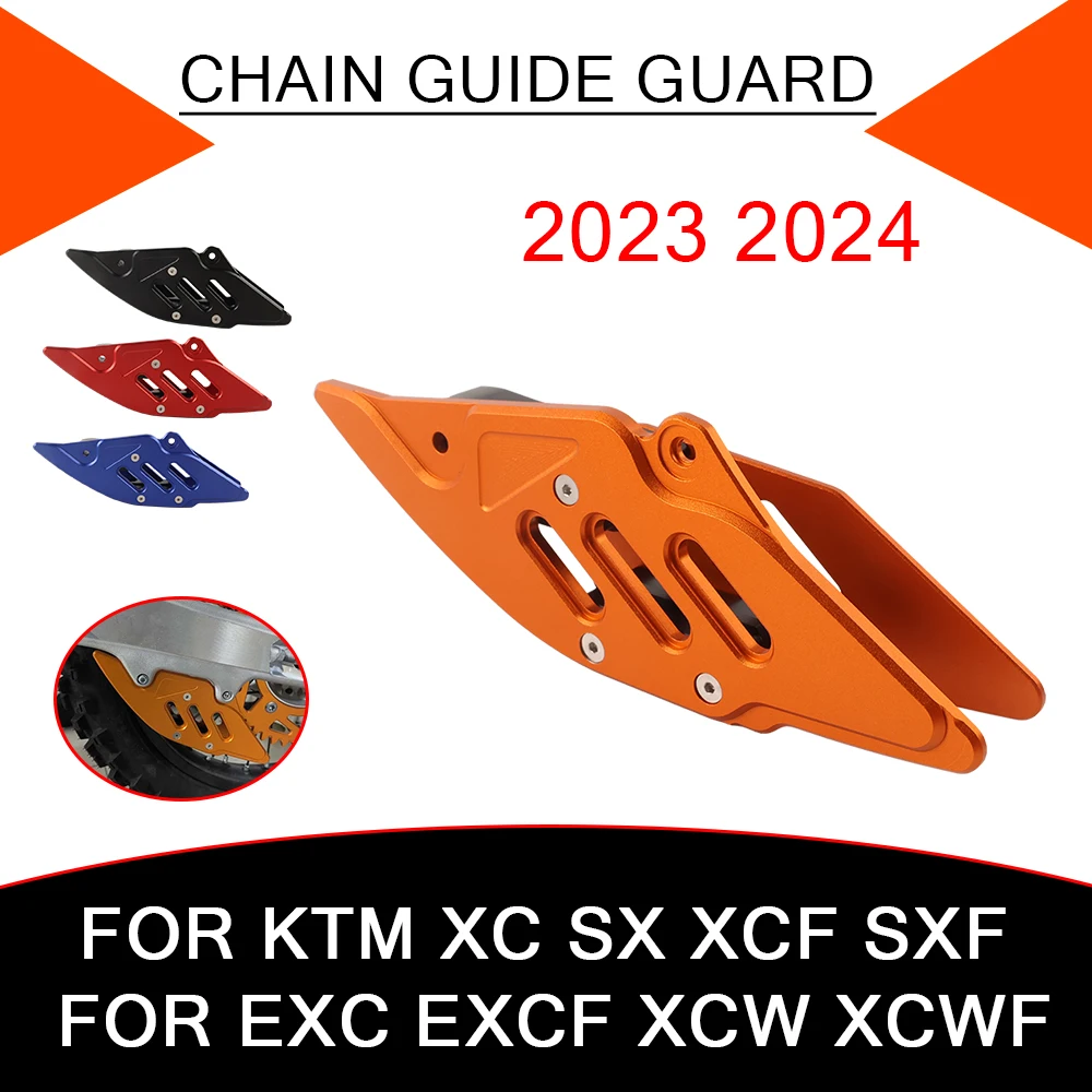 Motorcycle Chain Guide Guard Cover Protector Cap For KTM XC 300 2023 SX XCF SXF EXC EXCF XCW 125 150 250 350 450 500 2024 Parts