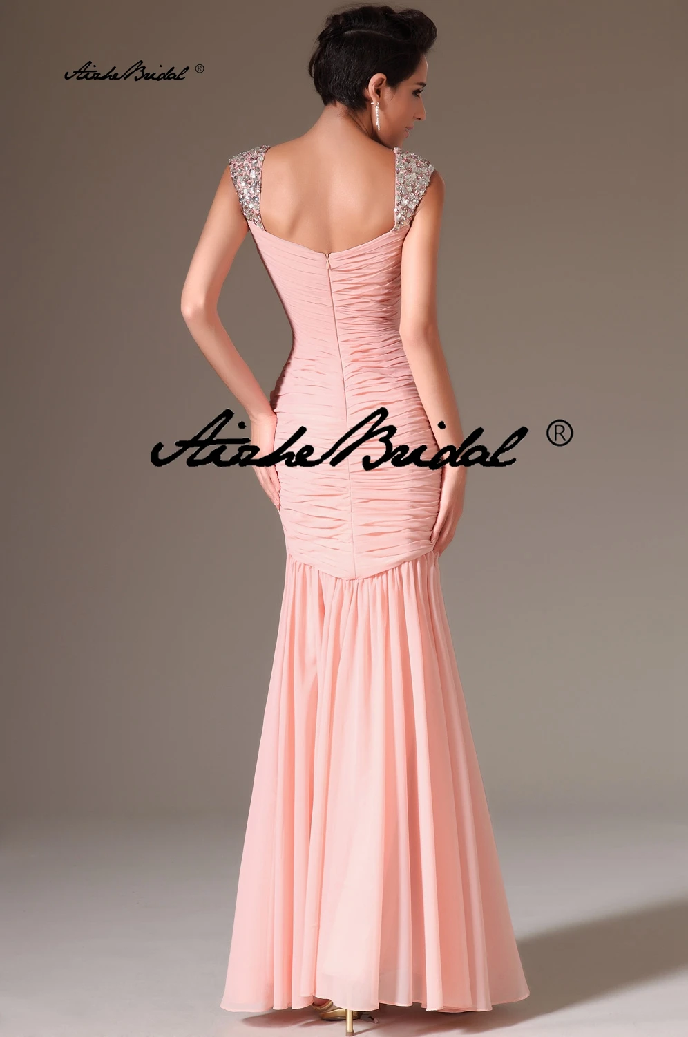 فستان مناسبة مخصصة للحفلات الراقصة الرسمية الطويلة للنساء فستان حورية البحر