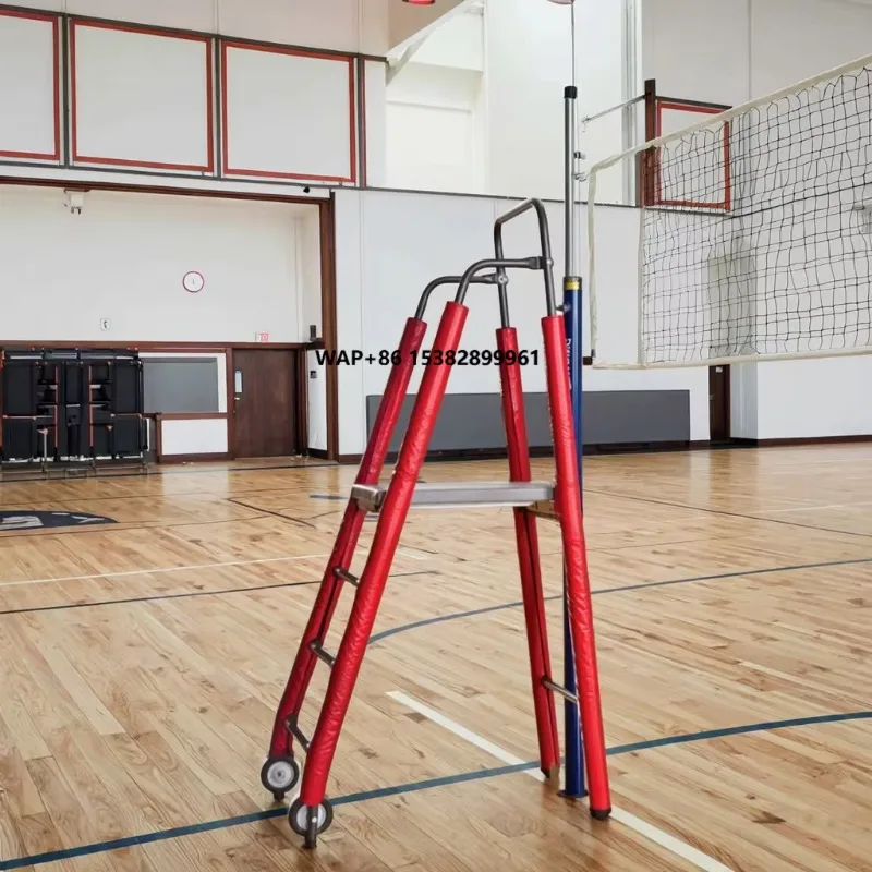 

Wheel-Attached Essential Volleyball Referee Chair Court Equipment