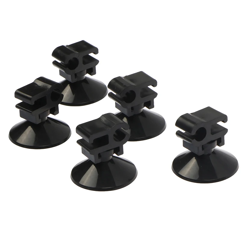 5 Stück Aquarium Saugnapf Clip Rohr Schnalle Aquarium Draht Schlauch Pumpe Sauger
