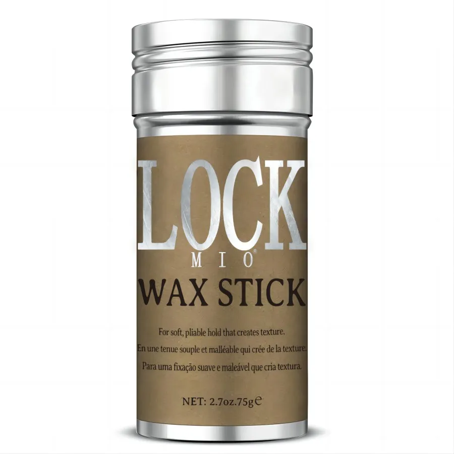 LOCKMIO Haar Wax Stick voor Vrouwen en Kinderen Langdurige Hold Pommade Controle Gebroken Kroezen Flyaway Styling Wax voor Natuurlijke Pruiken